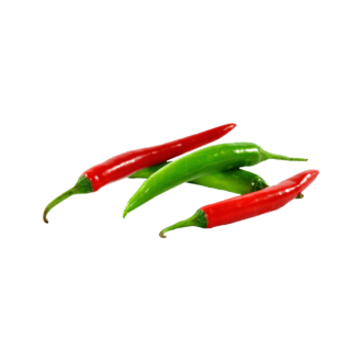Green and Red Chili
