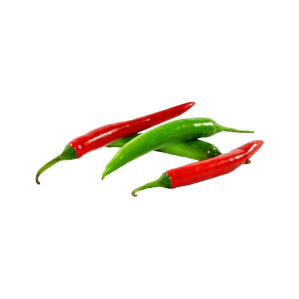 Green and Red Chili